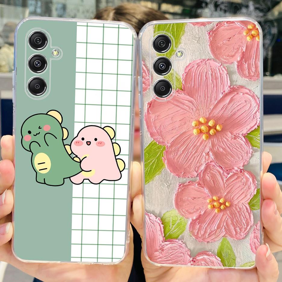 For Samsung Galaxy M34 5G Case SM-M346B New Fashion Painted Cover Clear Silicone Case For Samsung M34 M 14 Galaxy M14 Soft Shell