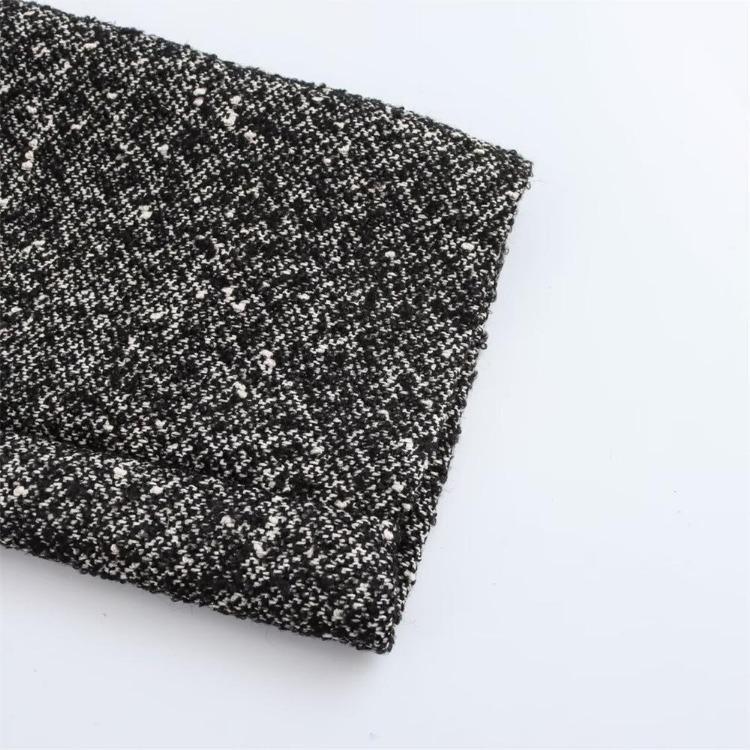 Loose Herringbone Drop Shoulder Coat Women Autumn Winter Fashion Outerwear