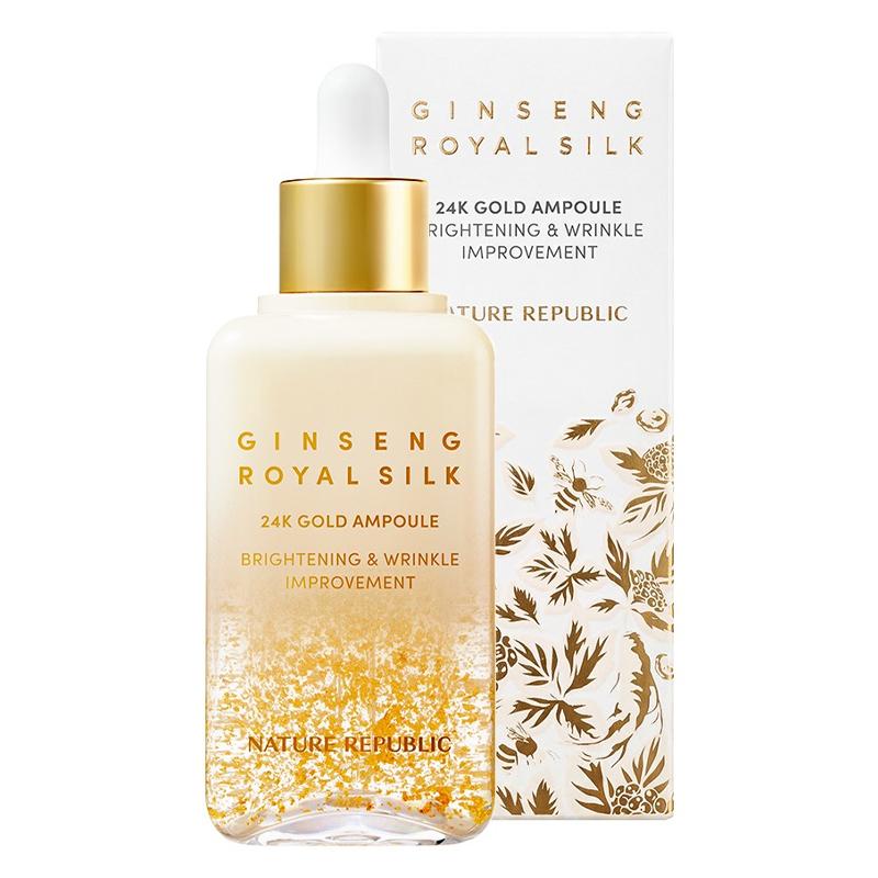 [Nature Republic] Ginseng Royal Silk 24K Gold Ampoule 100ml