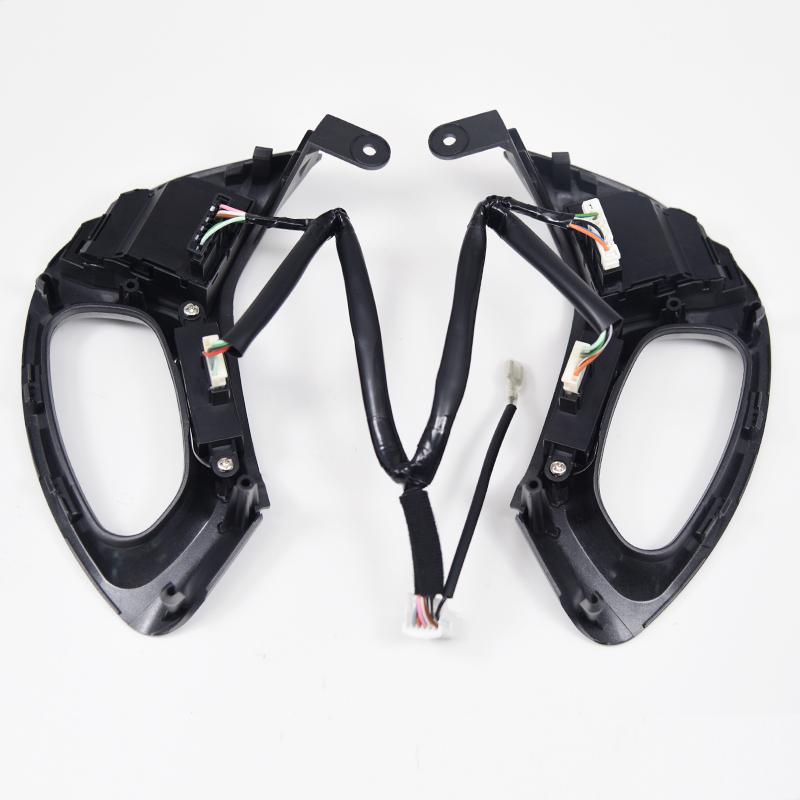 For Hyundai Tucson Ix35 Car Steering Wheel Cruise Bluetooth Control Buttons With Cables Light Grey