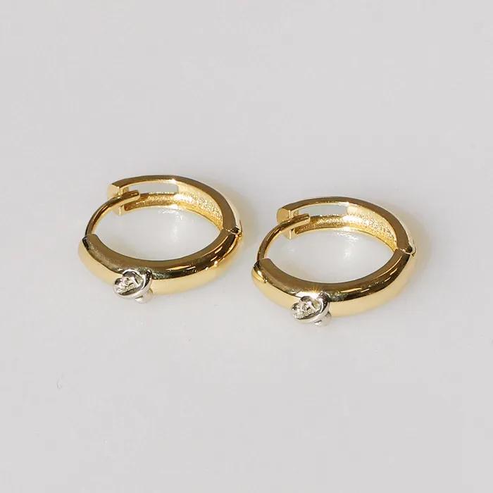 [Worn by Celebrities] [14K Gold] Iconic & Ring Earrings