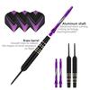 21g Dart Metallspitzen Set 3 Aluminium Schäfte Metall Dart Set Professionelle Darts Stahlspitzen Sets