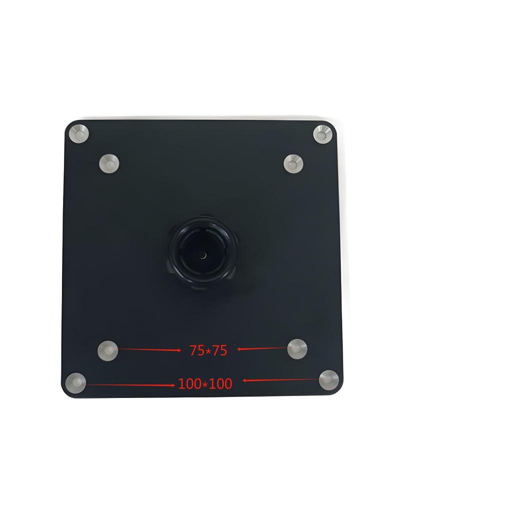 Suport Monitor Industrial cu Touchscreen Ajustabil 17.3” cu Cap Universal cu Bilă și Compatibilitate VESA 75-100