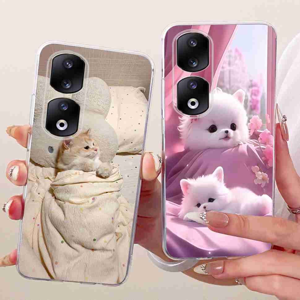 Funda para Honor 90 Pro 5G 6.78" Moda Mariposa Pintada Silicona TPU Cubierta Trasera Para Honor 90Pro 90 PRO 5G REP-AN00 Fundas para Teléfono