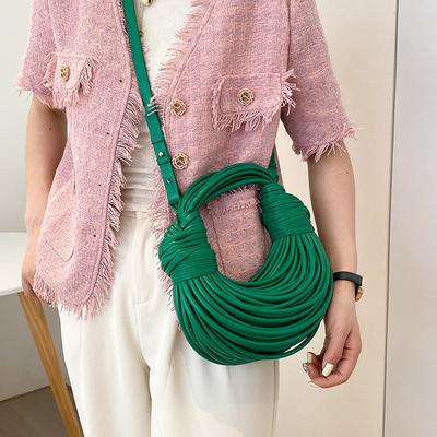 Umhängetasche mit kreativem Nudel-Stil Schultertasche Unterarmtasche Handtasche