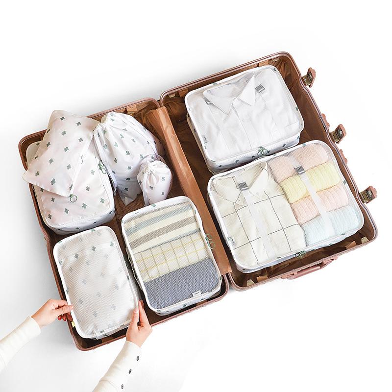 Travel Storage Set: Cross-Border Drawstring Bags for Luggage, Shoes, Underwear, and Clothes Organizer