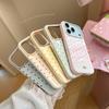 Ins Wind Striped Polka Dots for 17 Mobile Phone Case Iphone16pro Korean Creative 15 Soft 13 Fresh 14 Soft Cover
