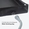 Portable Shower Pan Foldable Shower Pan Outdoor Tent Shower Tray Camping Shower Tent Floor Base Pets Shower Base with Drain Hose