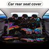 Butterfly For Galaxy Designed Car Seat Covers Set For Most Cars, Trendy Personalized Novelty Decorative Car Seat Protector Cover