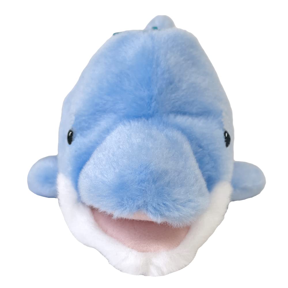 BESTEVER Wild Animal Pencil Case, Plush Pouch, Pencil Case, Dolphin, 48123