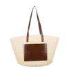New High-end Straw Bag Woven Bag Large-capacity Shoulder Tote Bag Women's Seaside Vacation Beach Bag