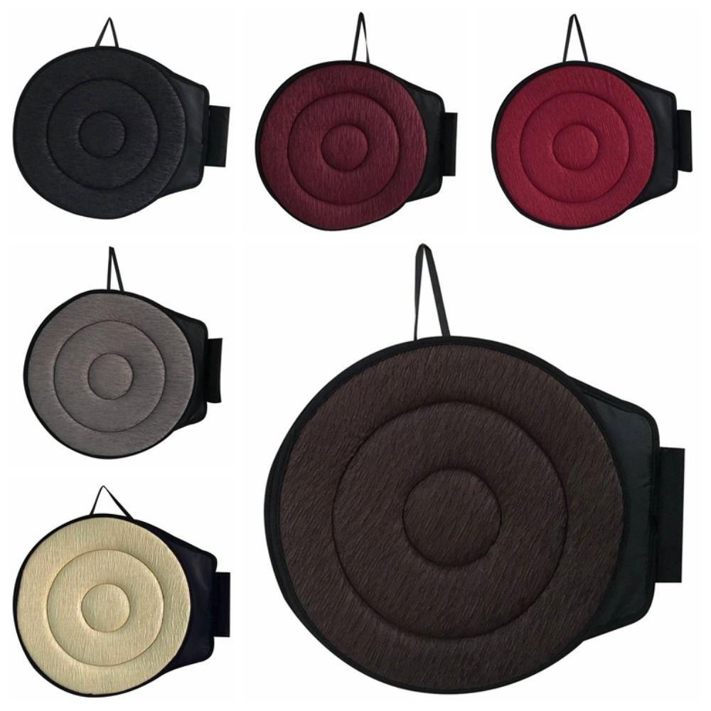Anti-Slip Rotating Seat Cushion 360 Degree Rotation Car Swivel Cushion Pad  Elderly Support