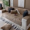 Nordic Crystal Velvet Quilting Sofa Cushion Universal In All Seasons, Autumn And Winter Plush Sofa Cover, Backrest Towel, Seat Cushion