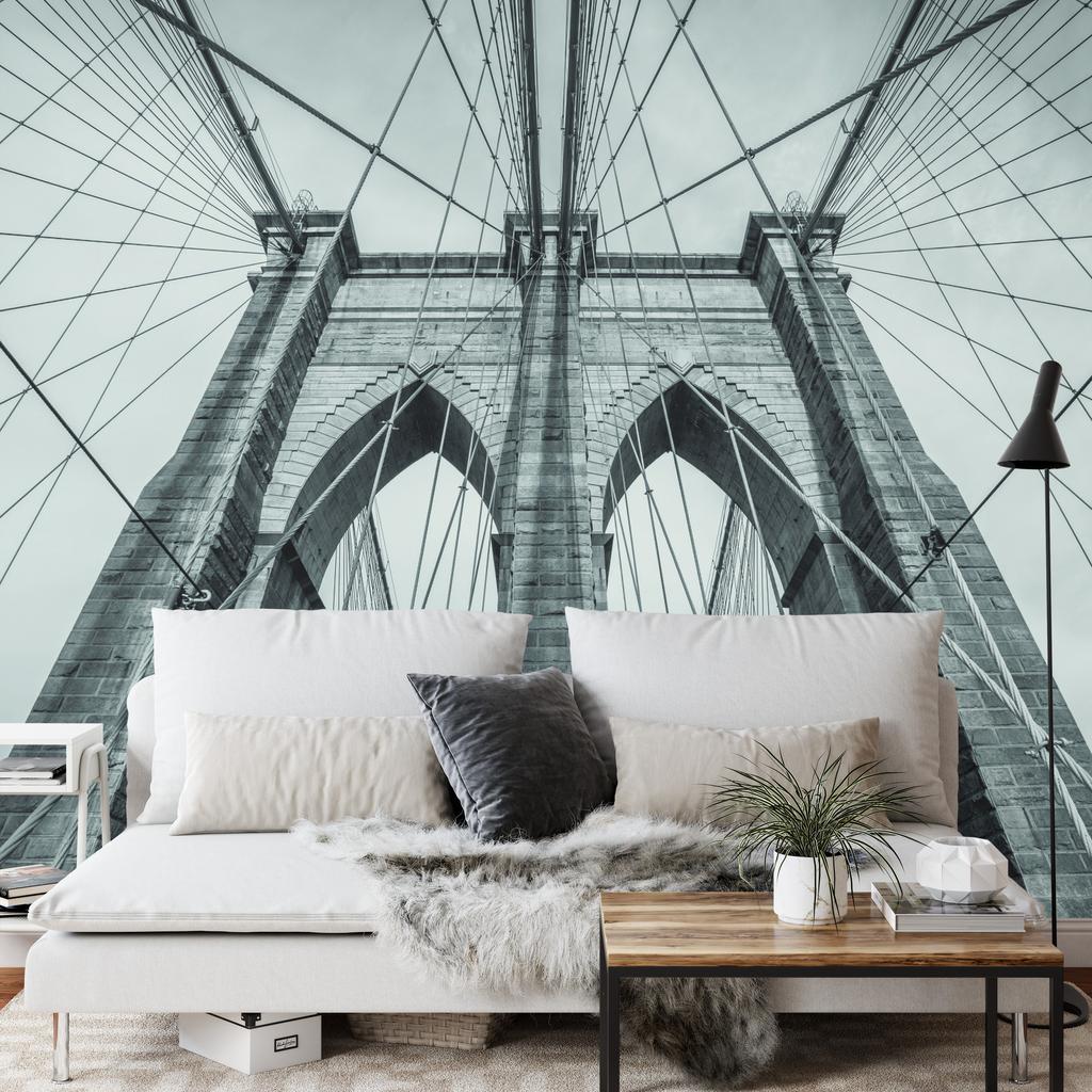 Photomural Brooklyn Bridge Washable Fleece 180x120