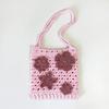 Flower Net Bag - Pink