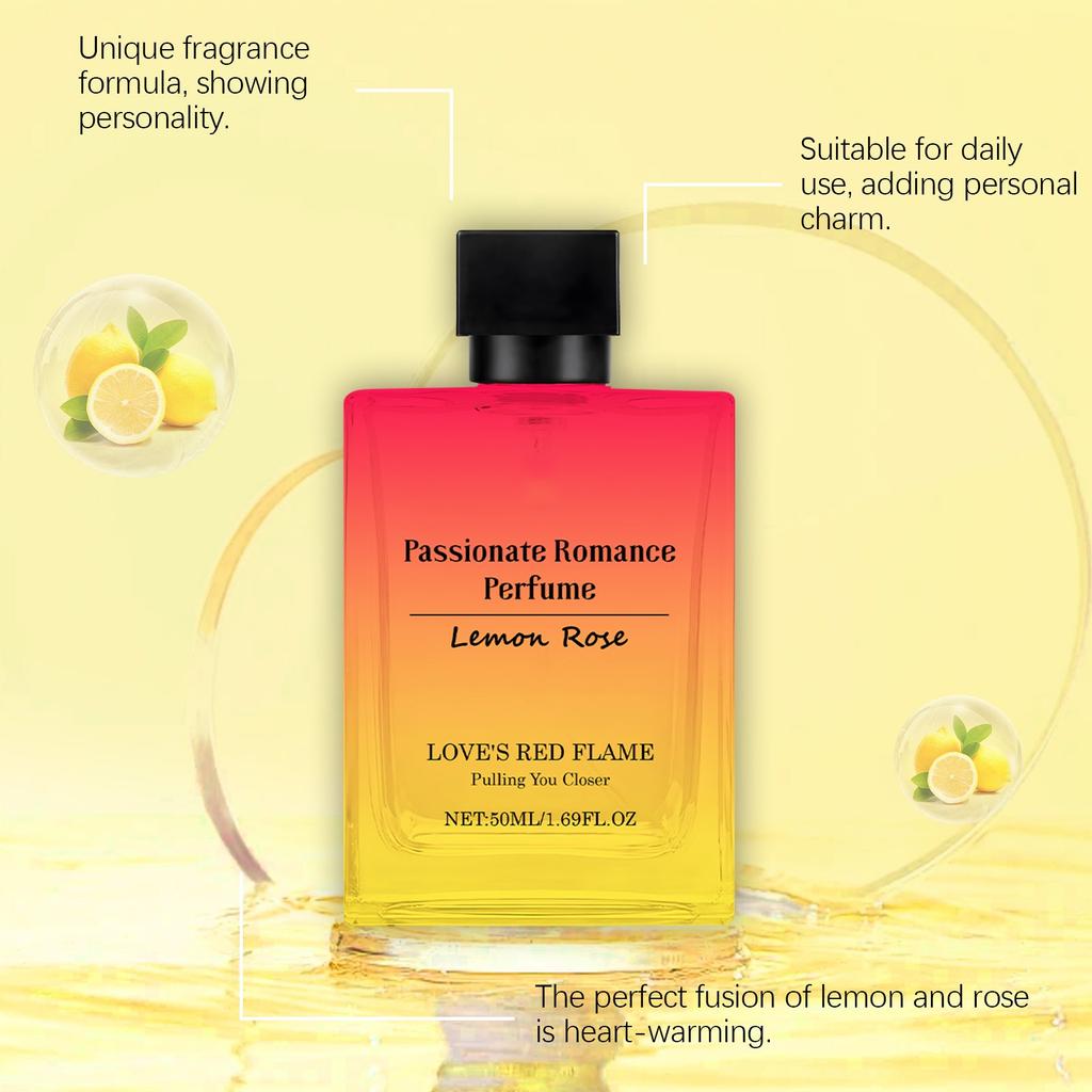 Lemon Rose Fresh Floral Blend Soft Sweet Rose Lemon  Choice 50ml