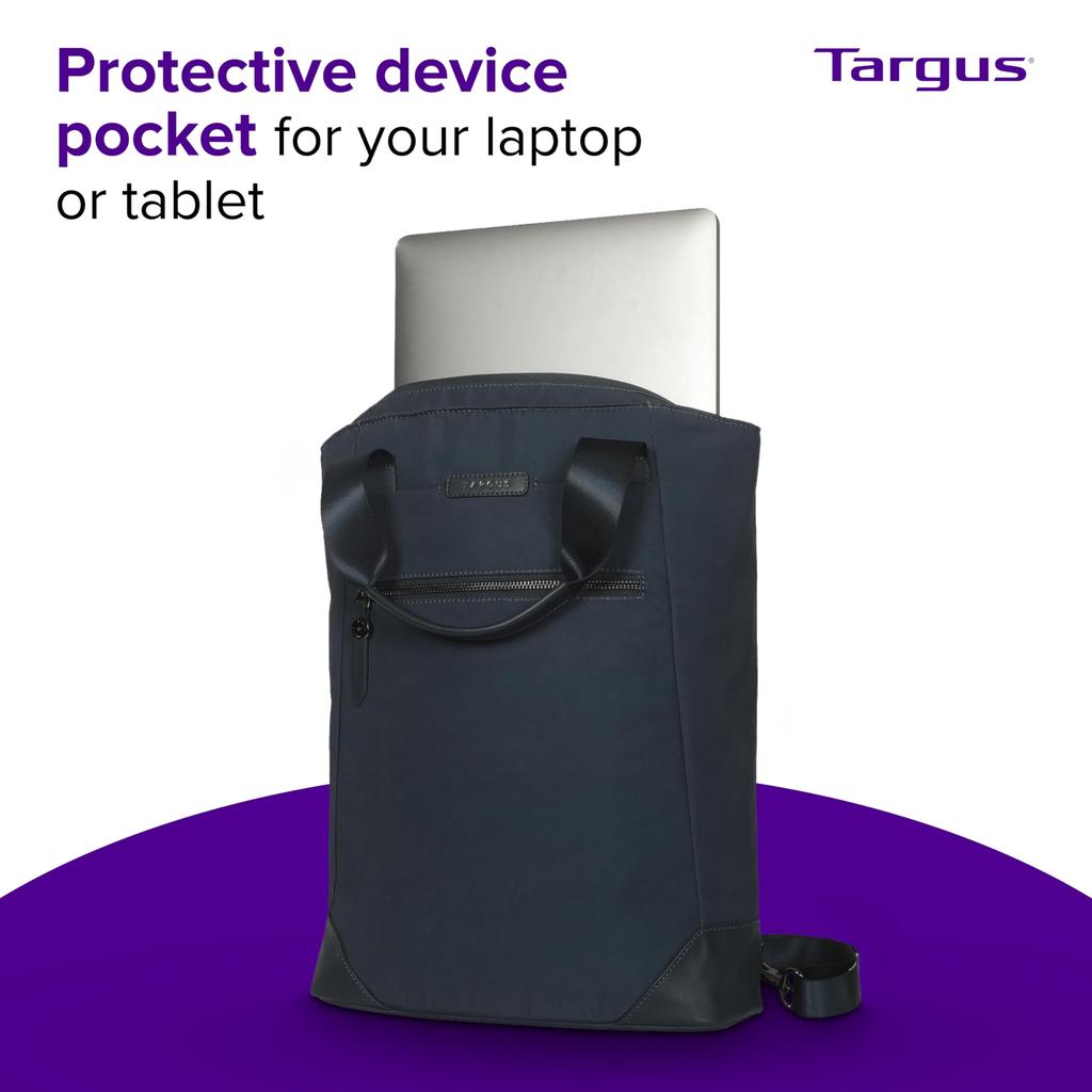Business Fits Magnetic Flap TBB65102GL Authorized Domestic Distributor Product [Targus] Backpack, 12.5 Liters, 16-inch Laptops, Men's & Women's,