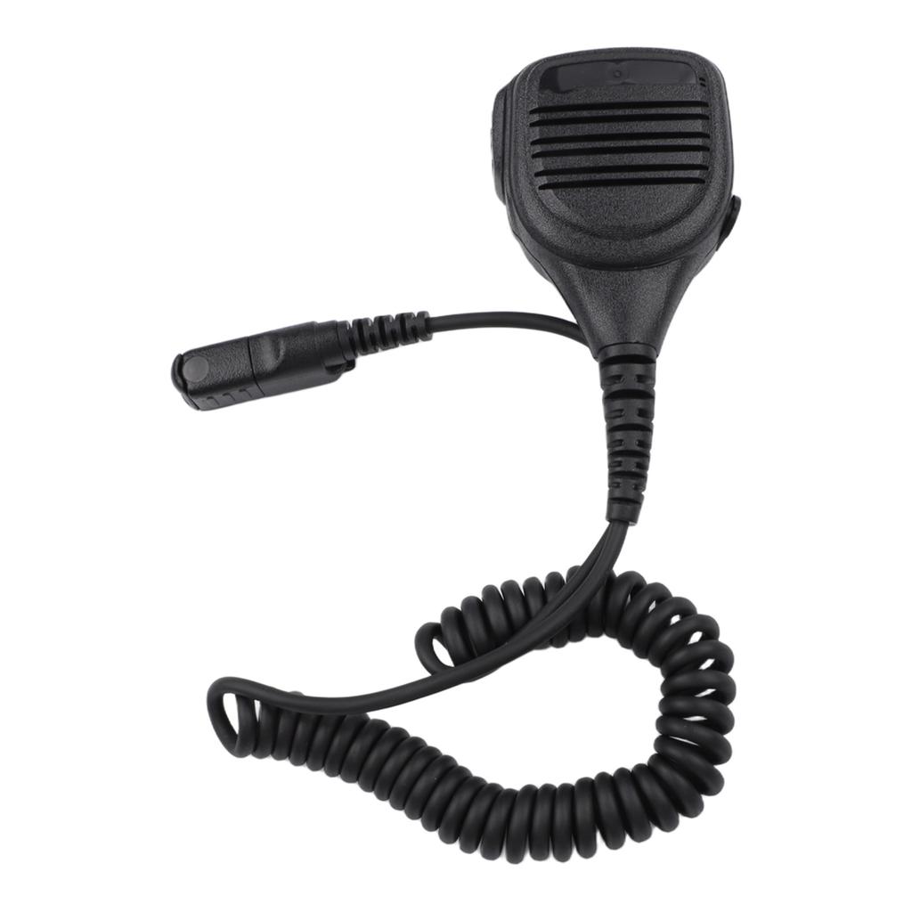 Push-to-Talk Mic Speaker Microphone For In-vehicle Use Noise Reduction Microphone Audio Jack For Headphones For XPR3000