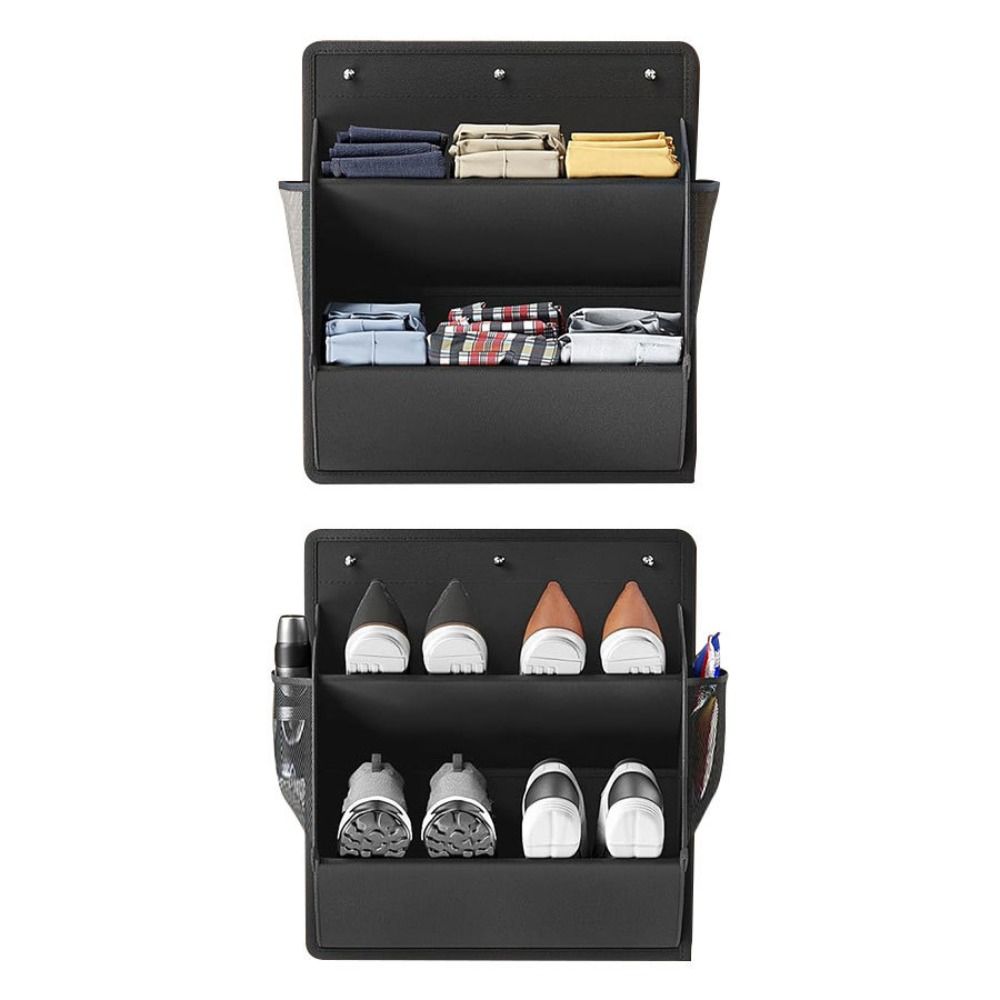 1PC Large Capacity RV Shoe Cabinet With Viscose Hanging Buckle Deep Pockets Door Shoe Rack Wall-Mounted Shoe Rack Narrow Space