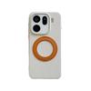 Applicable to OPPOFindX9ultra skin-sensitive rock sand mobile phone case X9Pro magnetic suction rotating bracket contrasting color protective cover