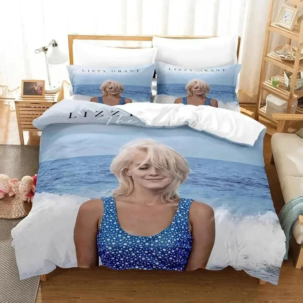 

Luxury New 3D Print Single Lana Del Rey May Jailer Bedding Set Duvet Cover Bed Set Quilt Cover Pillowcase Queen Size Boys Adult 70x133cm 2pcs