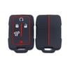 Silikonhülle für Chevy/GMC 4+1 Tasten Smart Key