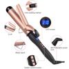 Hair Curler Electric Curling Iron Hair Waver Styling Tools LED Display Ceramic Roll Curling Negative Ion USB Rechargeable