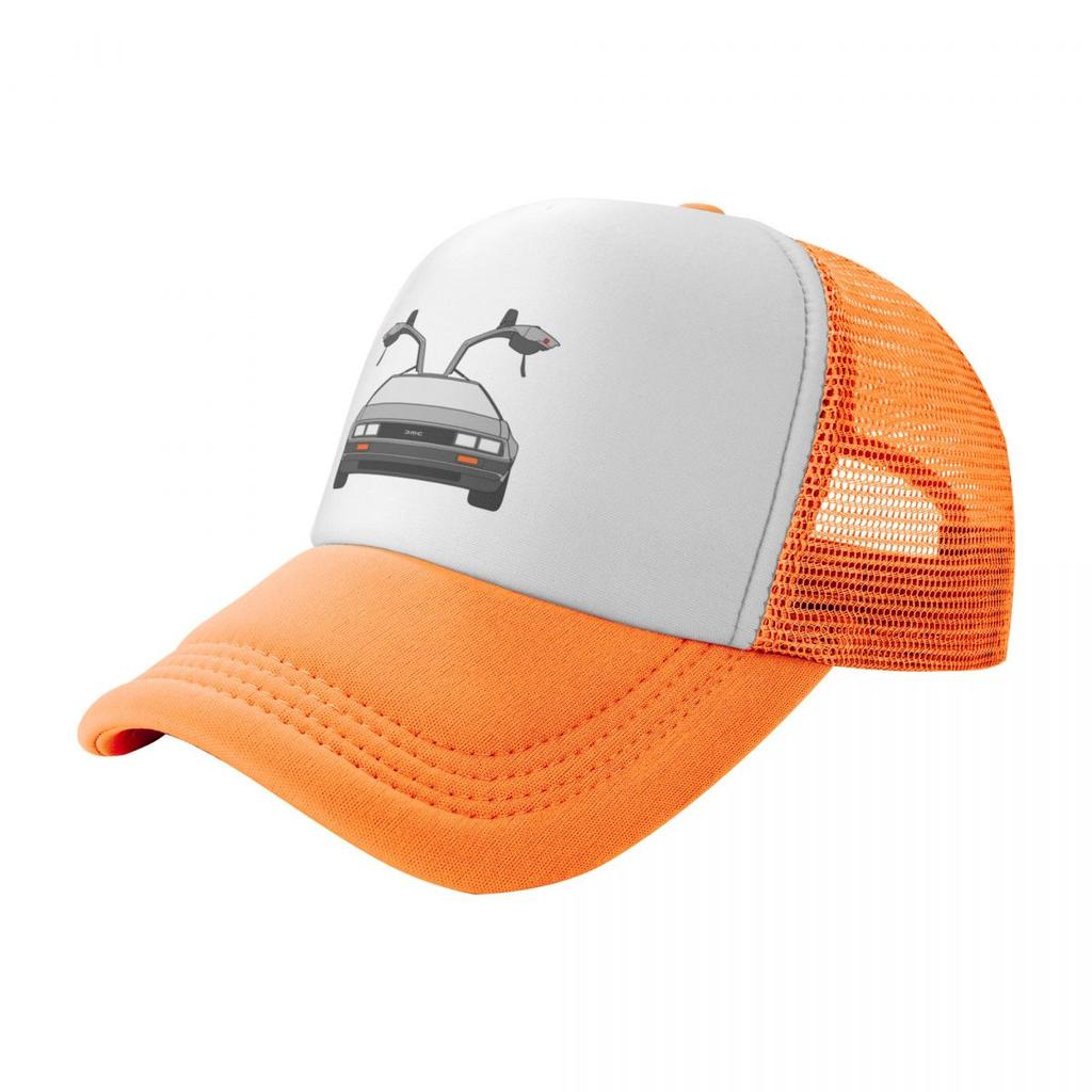 Delorean DMC12 front best tshirt design Baseball Cap Cosplay Fashion Beach Sunhat  Men Womens