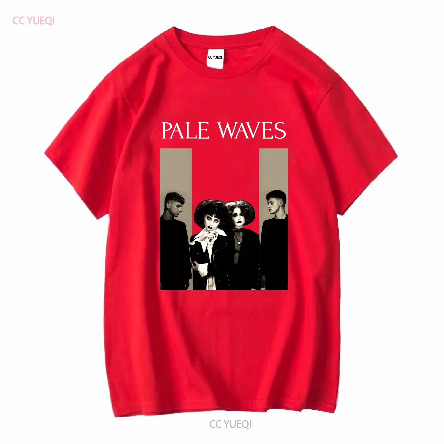 Pale Waves rock band VTG black T shirt Short sleeve all sizes S 5Xl 1F1522 long or sleeves vintage Washed Stylish streetwear S