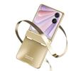 Luxury Electroplated Hinge Cover Honor Magic V Flip 2 Foldable Phone Case Shockproof Scratch Resistant PC Shell