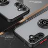 Matte Translucent Phone Case For Samsung A56 A16 A26 A36 A55 A35 A15 A54 A34 A14 A25 Magnetic Ring Holder Protector Cover