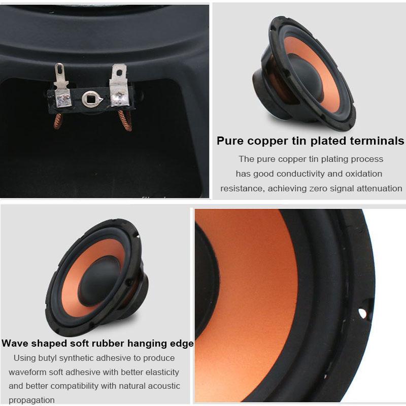 1pcs 6.5/8/10 Inch Car Subwoofer High Power 35 Core 100 Magnetic Car Speakers Music Stereo Subwoofer Car Speaker Modification