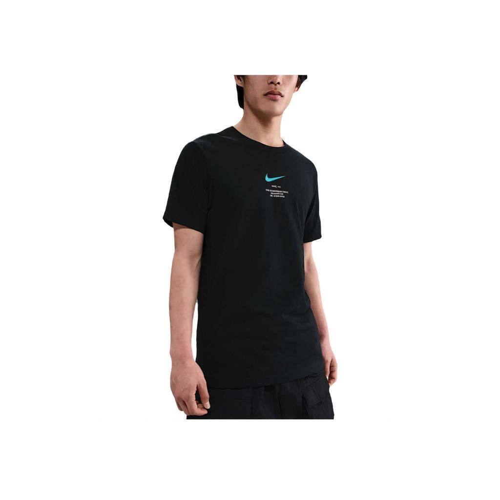 Nike Comfortable Minimalist Fashion Urban Short Sleeve T-Shirt Men Tops Black IM3459-010