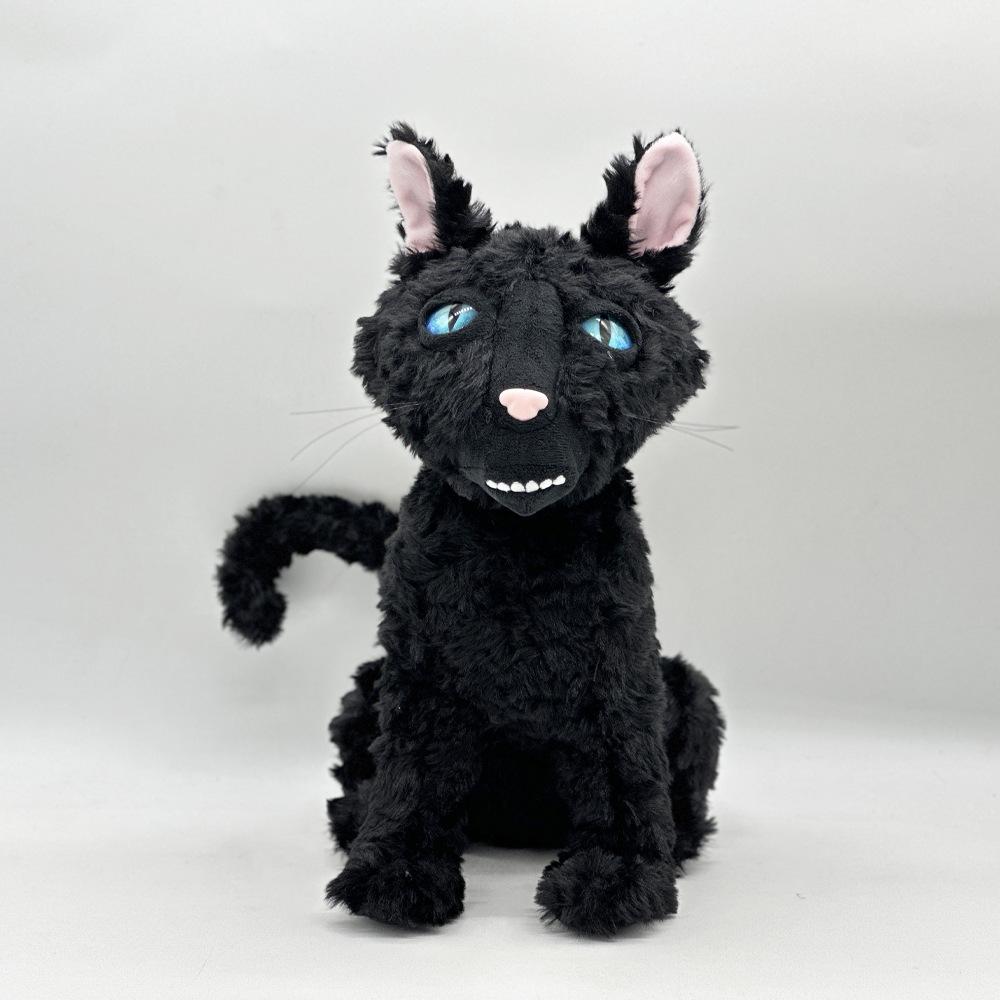Neues Produkt: Coraline Katze Plüsch Schwarze Katze Plüschpuppe, Caroline Geistermutter Puppe