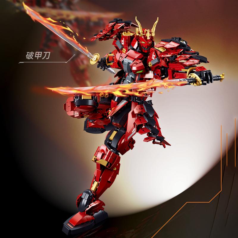 Sluban Creativity Classic Games Mech Robot Model Building Blocks Sets Movies Action Figure DIY Bricks Children Toys For Boys