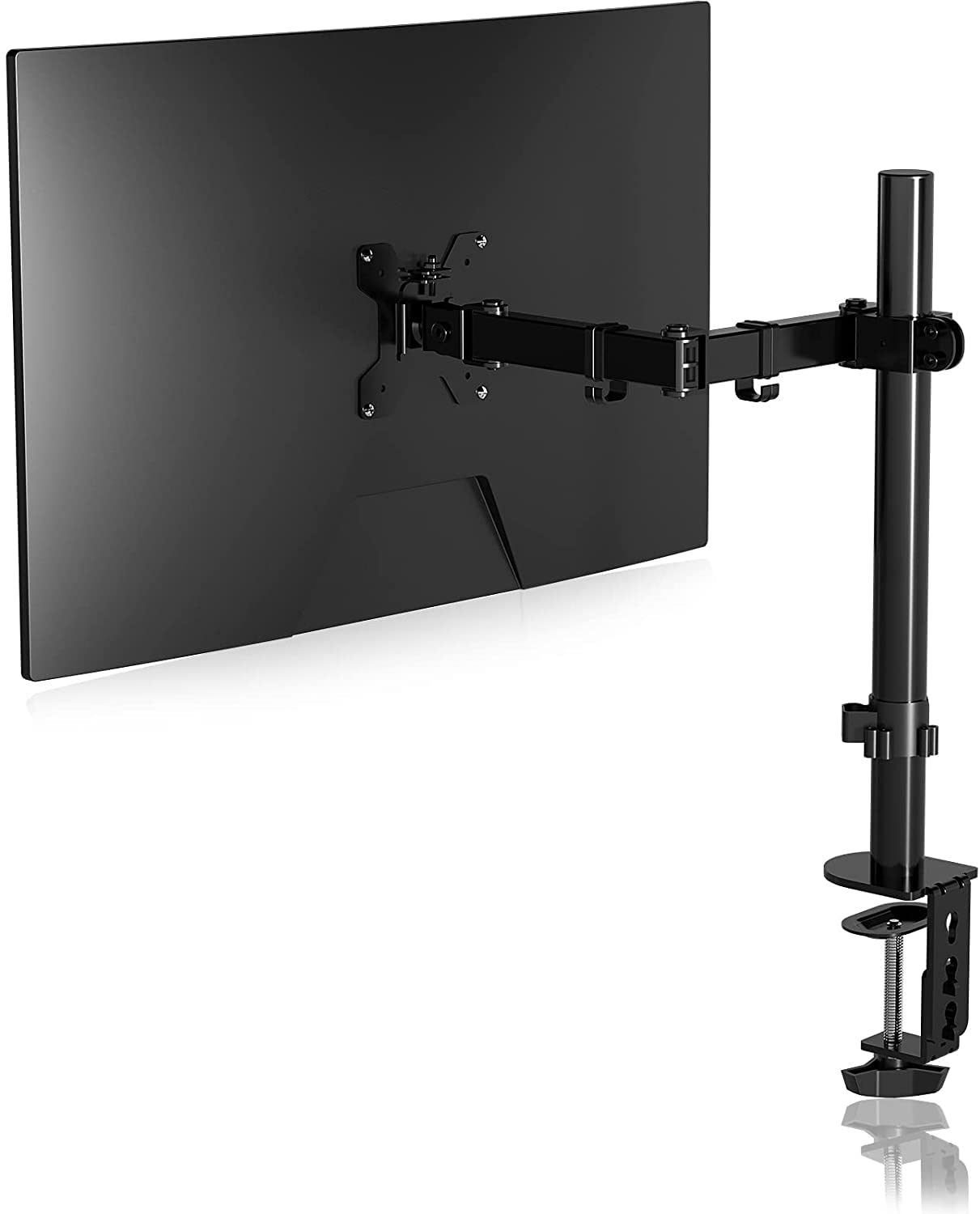 

Pholiten Monitor Arm, PC Monitor Arm, Multi-Axis LCD Monitor Arm, VESA 75*75/100*100mm, Fits 17-27 Inch Monitors Up to 10kg (MD97421)