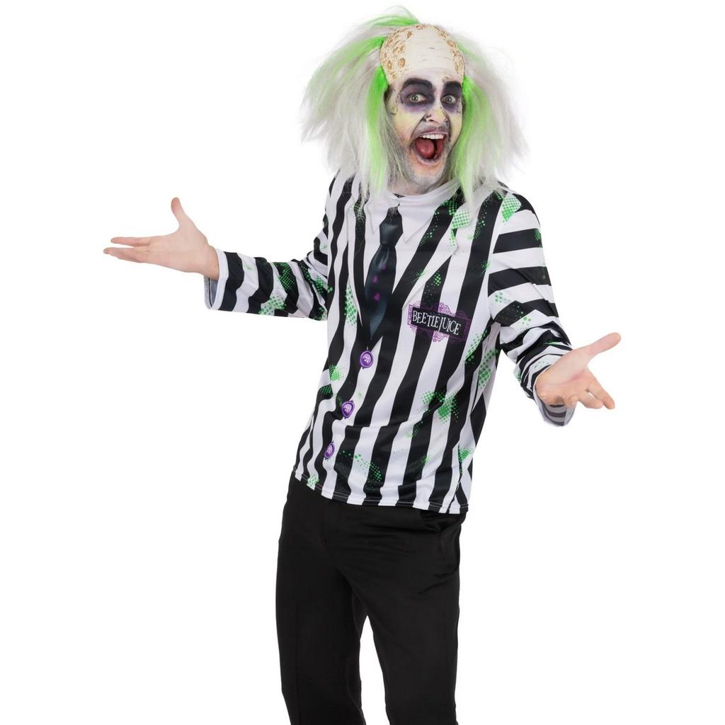 Beetlejuice Unisex Adult Costume Top