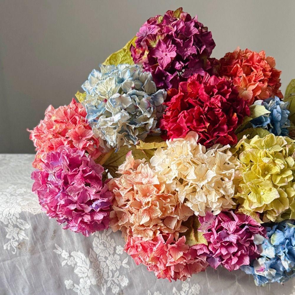 Cloth Fake False Flowers Handmade Craft Bridal Bouquet New Fake Flowers  Wedding Party Decortion