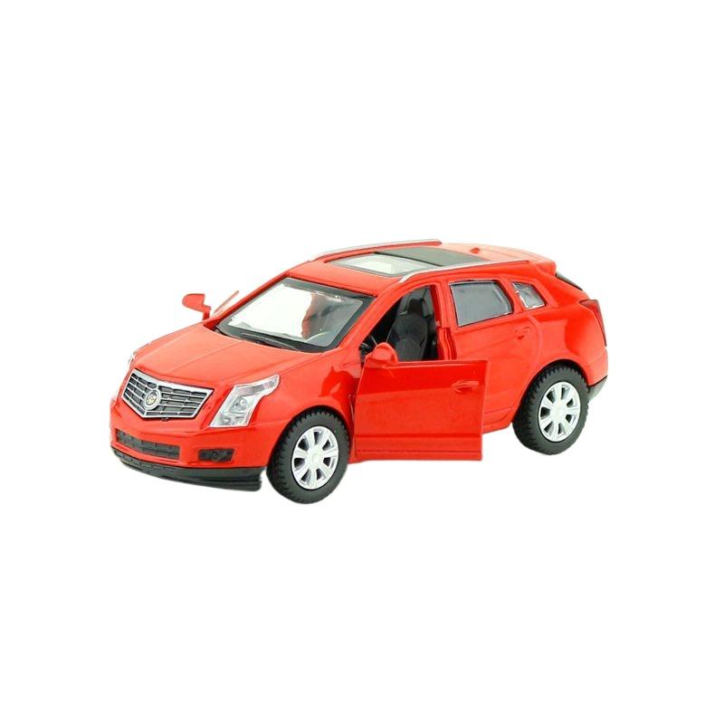 1/43 Cadillac SRX SUV Diecast Metal Toy Car Model for Children Pull Back Vehicle Miniature Collection Gift Kid Boy Match Box
