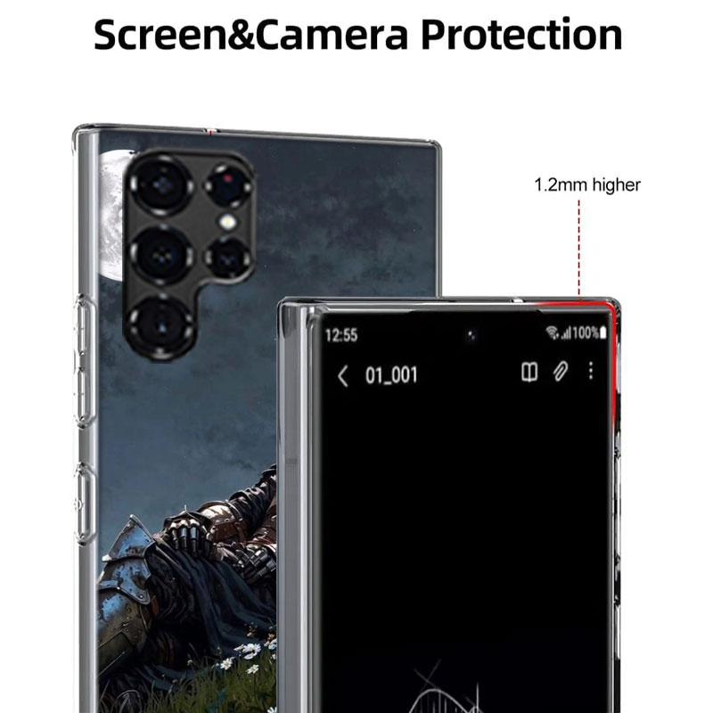 Flower Knight of the Light Cases Phone Case for Samsung Galaxy S26 Ultra S25 Edge S24 S23 FE S21 Plus S20 S22 S10 Cover TPU Capa