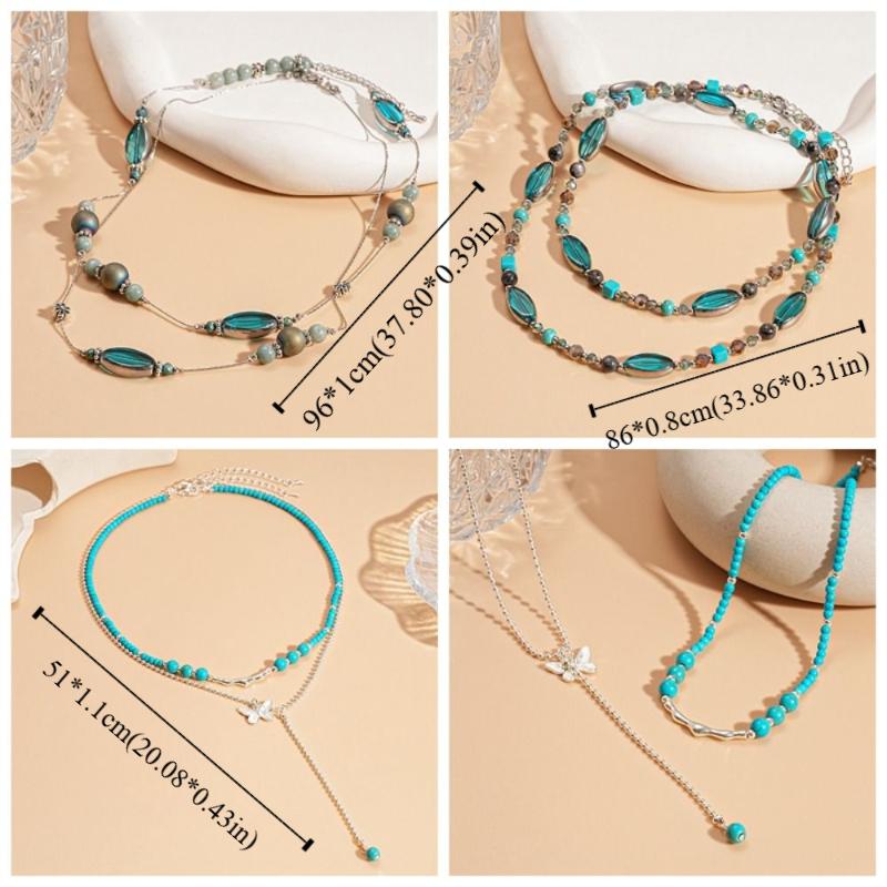 Ethnic Style American Style Necklace Jewelry Accessories Bohemian Choker Travel