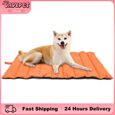 Tapis pour animaux de compagnie portable pliable pour animaux de compagnie, lits pour chiens imperméables avec sac de transport et de rangement, chenil facile à nettoyer, camping en plein air