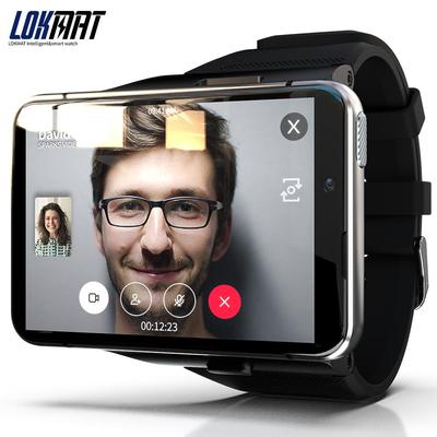 Смарт-часы Lokmat APPLLP Max с экраном 2.88 дюйма, слотом для SIM-карты и пульсометром