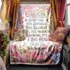 Grandpa'S Cosmic Love Blanket Warmthful Decor Great For Sofa Couch Office Bed Picnics Four Seasons Multipurpose Digital Print Birthday Christmas Gift
