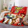 1pc Toy Story Adventure Flannel Blanket,Ultra Soft Warm Plush Throw for Home Bedroom Bed Sofa Cover Camping Picnic Gift Y71717