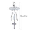 Cross Bowknot Angel Wing Pendant Phone Strap Portable Hanging Lanyard for Girls