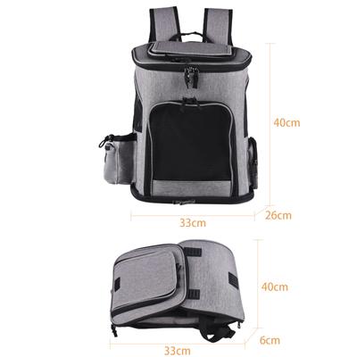 Pet Carrier Backpack for Large Small Cats and Dogs Puppies Safety Features and Cushion Back