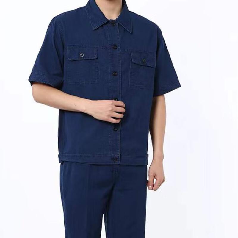 DAXTE Летний тонкий джинсовый рабочий комплект M