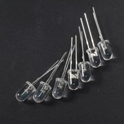 Transparent LED Diode 50pcs 100pcs 5MM Super Bright White Orange Red Yellow Blue Green Light LED Bulbs Emitting Diodes Kit