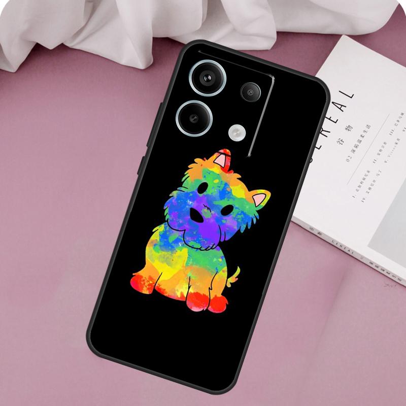 Cartoon Westie Dog Case For Xiaomi Redmi Note 12 11 9 10 13 Pro Plus 12S 11S 10S 9S Redmi 13C 9C 10C 12C Cover